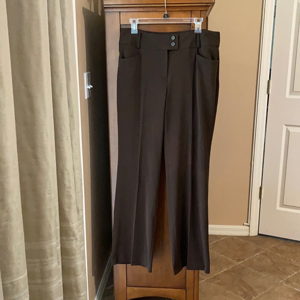 Rafaella brown dress pants. Size 10.